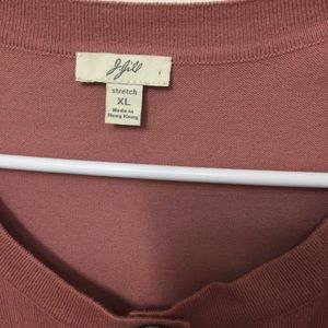 J. Jill Sweaters - J Jill Knit Cardigan Sweater Mauve Women’s XL J. Jill Sweaters - J Jill Knit Cardigan Sweater Mauve Women’s XL